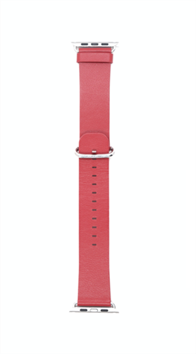 Ремешок для Watch 42/44mm, "кожаный", гладкий soft leather, красный 4665299801181 - фото 10998