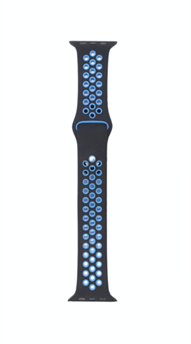 Ремешок для Watch 38/40mm, Nike, черный/синий 4665299802830 - фото 11262