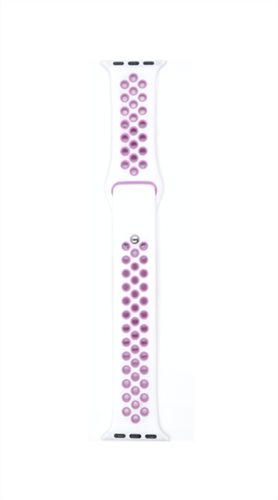 Ремешок для Watch 38/40mm, Nike, белый/фиолетовый 4665299802839 - фото 11369