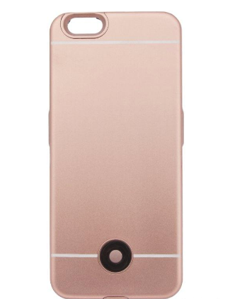 Чехол аккумулятор для iPhone 6/6s 3800mAh X5, розовое золото 3009 - фото 7445