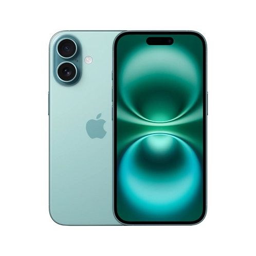 Смартфон iPhone 16 256Gb Teal, бирюзовый MYD23 - фото 76622