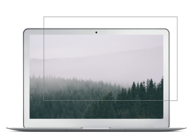 Защитное стекло для MacBook Air 13' (до 2018г), прозрачное 4665299804273 - фото 76959