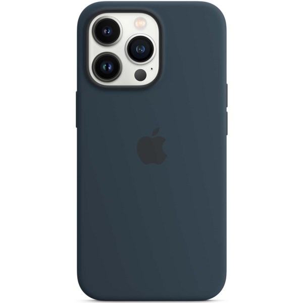 Чехол для iPhone 13 Pro Silicone Case, (Abyss Blue) темно-синий (OR) 4665299807356 - фото 77006