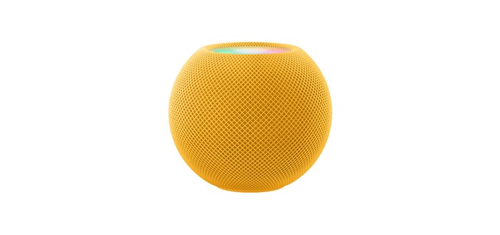 Умная колонка HomePod mini, Yellow, желтый (MJ2E3) MJ2E3 - фото 77184