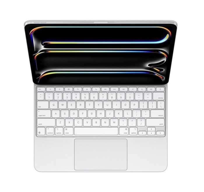 Чехол-клавиатура Magic Keyboard для iPad Pro 11" M4 2024 White, белый (MWR03) MWR03 - фото 78773