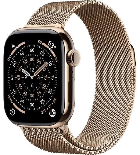 Умные часы Watch S11 46mm Gold Titanium Case with Gold Milanese Loop 4665299810043 - фото 79544