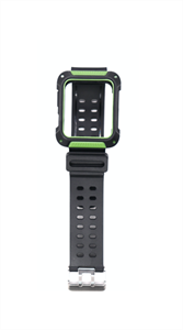 {{productViewItem.photos[photoViewList.activeNavIndex].Alt || productViewItem.photos[photoViewList.activeNavIndex].Description || 'Ремешок с чехлом COTEetCl для Watch 44mm, противоударный, черно-зеленый'}}