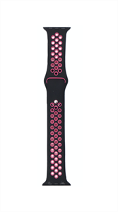 {{productViewItem.photos[photoViewList.activeNavIndex].Alt || productViewItem.photos[photoViewList.activeNavIndex].Description || 'Ремешок для Watch 38/40mm, Nike, черный/розовый'}}