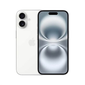 Смартфон iPhone 16 256Gb White, белый MYAY3