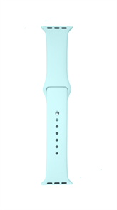 Ремешок Gurdini для Watch 38/40/41mm, силиконовый, Sport, мятный 4665299805601