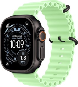 Умные часы Watch Ultra 3 49mm Black Titanium Case with Neon Green Ocean Band 4665299810026