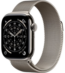 Умные часы Watch S11 46mm Natural Titanium Case with Natural Milanese Loop 4665299810049