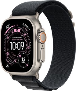 Умные часы Watch Ultra 3 49mm Natural Titanium Case with Black Alpine Loop 4665299810029