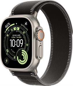 Умные часы Watch Ultra 3 49mm Natural Titanium Case with Black/Charcoal Trail Loop 4665299810033