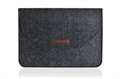 Чехол конверт для MacBook и пр. ноутбуков 15-16 дюймов, войлочный, черный 4665299805961 - фото 76847