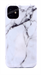 Чехол для iPhone 11 силиконовый мрамор белый (SL) 4665299803859 - фото 8324